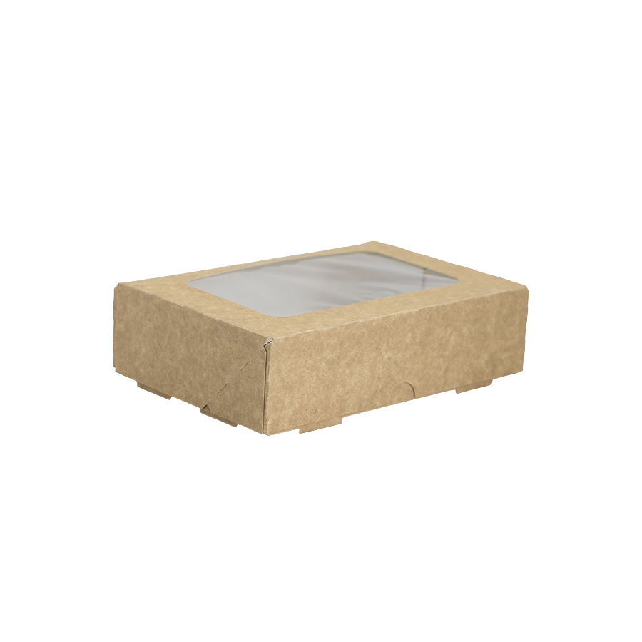 POJEMNIK KARTONOWY 190x130x50 CKB - OKIENKO (6 pkt klejenia)